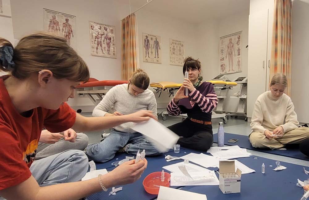 Gruppenanleitung Hebammen Simulationsunterricht